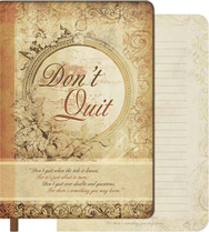 Blank Don't Quit Notebook Journals