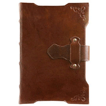 Dark Brown Leather Handmade Journal