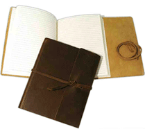 Handmade Leather Wrapped Journals