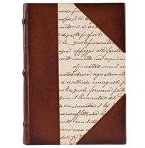 Hubbed Leather Journal Notebook